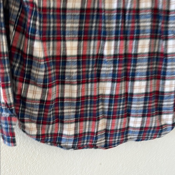 ST JOHN'S BAY Men's Plaid Shirt - Red, Blue, White - Picture 14 of 14